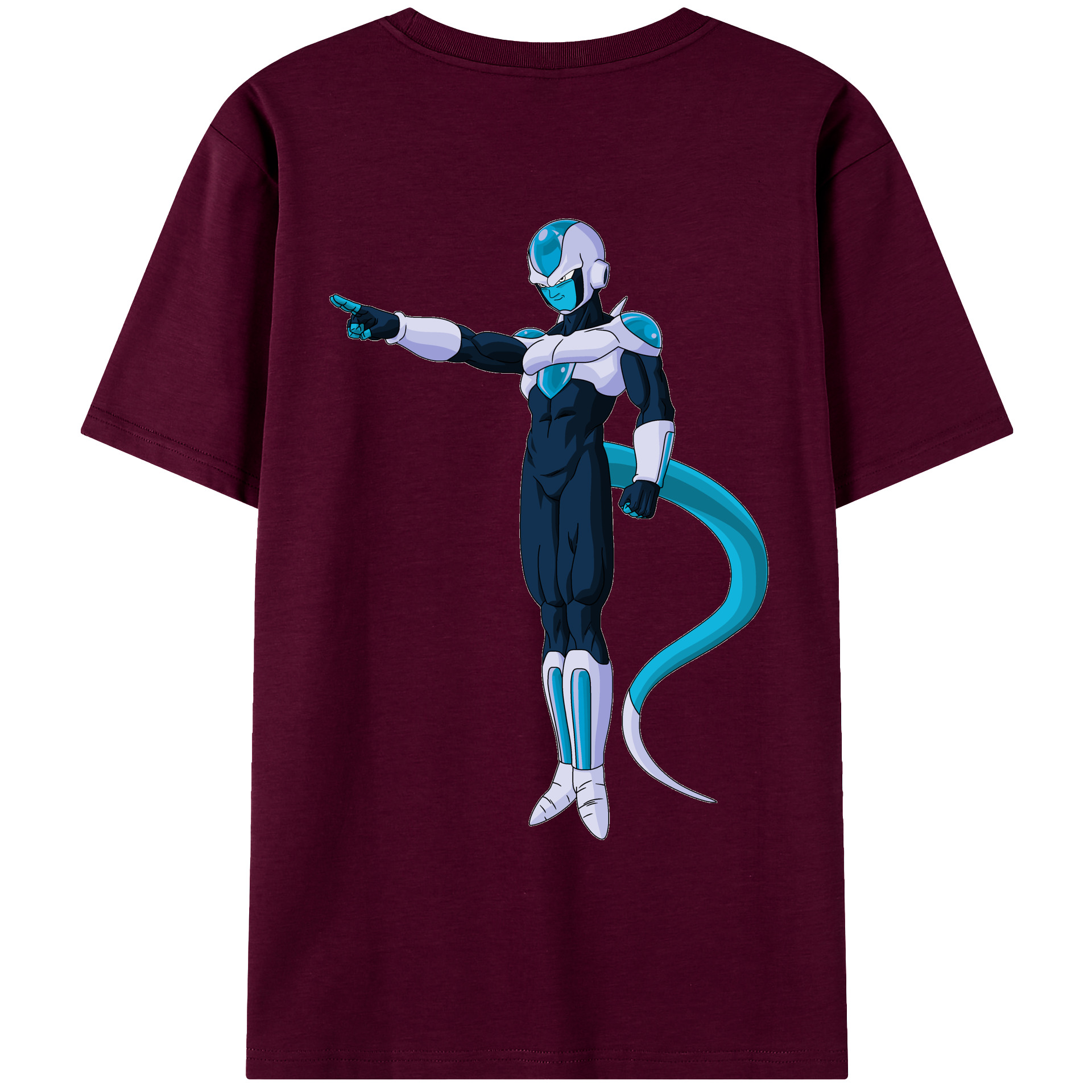 （画像用） ドラゴンボール フリーザ DRAGON BALL Frieza レディース半袖Tシャツ(バックプリント)
